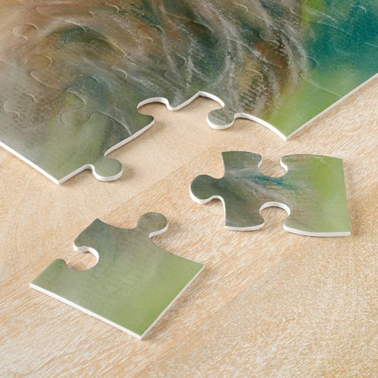 Wild Hare Exuberance Pasta Art Puzzle (Seite)