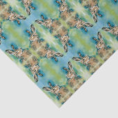 Wild Hare Exuberance Pasta Art Seidenpapier (Ausschnitt)