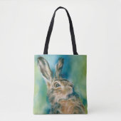Wild Hare Exuberance Pasta Art Tasche (Vorderseite)