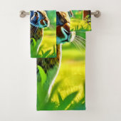 Wild Hare Forest Badhandtuch Set (Insitu)