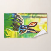 Wild Hare Forest Badhandtuch Set (Handtuch)