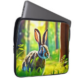 Wild Hare Forest Laptopschutzhülle (Vorne Rechts)