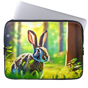 Wild Hare Forest Laptopschutzhülle