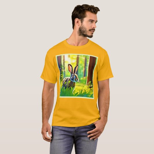 Wild Hare Forest T-Shirt (Vorne ganz)