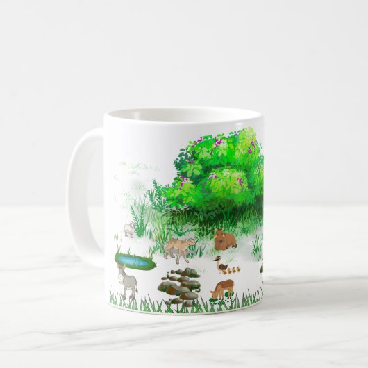 Wild Harmony Mug Kaffeetasse (Vorderseite Links)