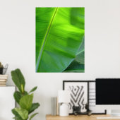 Wild Hawaiian Banana Trees Poster (Heimbüro)