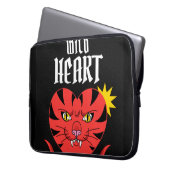 Wild Heart Laptopschutzhülle (Vorderseite Links)