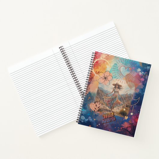 Wild Heart Notebook Notizblock (Innenseite)