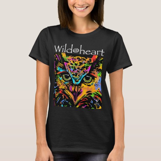 Wild@heart Regenbogentiere T-Shirt (Vorderseite)