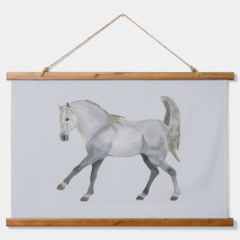 Wild Heart Wandteppich Mit Holzrahmen