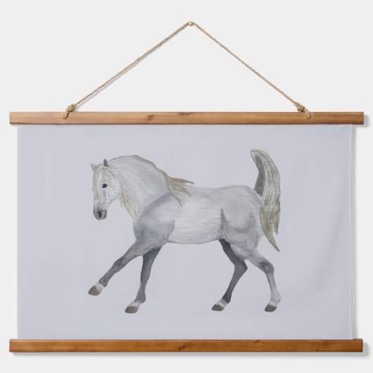 Wild Heart Wandteppich Mit Holzrahmen (Vorne)