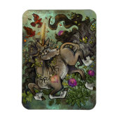Wild Hearted Unicorn Magnet (Vertikal)