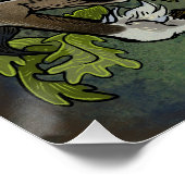 Wild Hearted Unicorn Poster (Ecke)