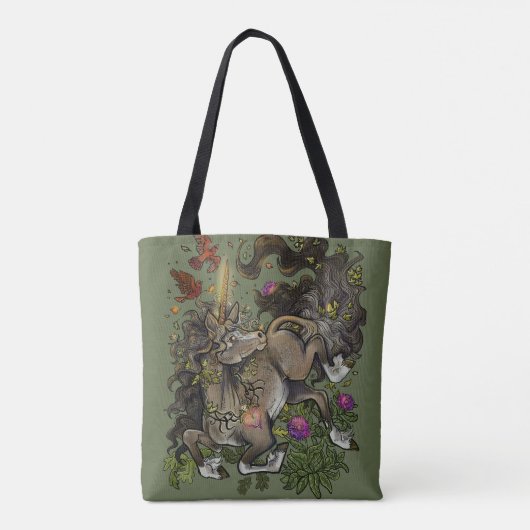 Wild Hearted Unicorn Tasche (Rückseite)