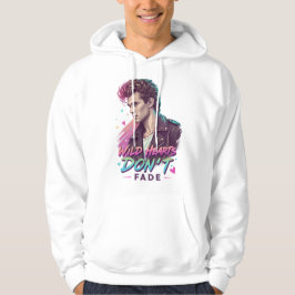 Wild Hearts Don’t Fade – Retro Graffiti Pop Art  Hoodie