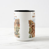 Wild Hearts Zweifarbige Tasse (Mittel)