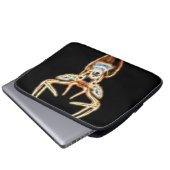 Wild Hirsch Head Energy Spirit Laptopschutzhülle (Vorne Knopf)