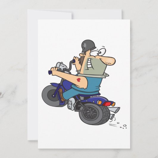 Wild Hog Einladung (Vorderseite)