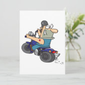 Wild Hog Einladung (Stehend Vorderseite)