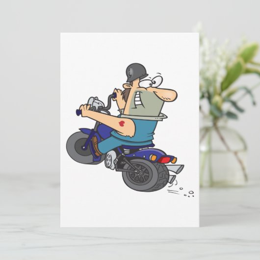 Wild Hog Einladung (Stehend Vorderseite)