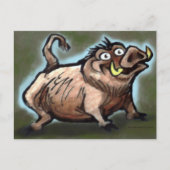 Wild Hog Postkarte (Vorderseite)