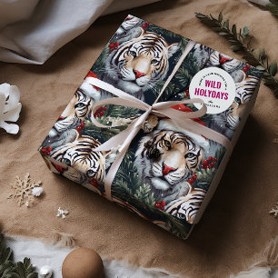 Wild Holidays Tiger Safari Geschenkpapier Set