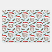 Wild Holidays Tiger Safari Geschenkpapier Set (Vorderseite 2)