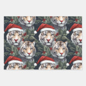 Wild Holidays Tiger Safari Geschenkpapier Set (Vorderseite)