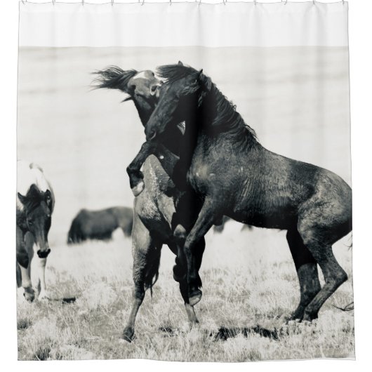 WILD HORD UTAH Duschvorhang (Vorderseite)