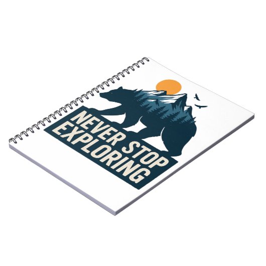 Wild Horizons Notizblock (Linke Seite)