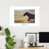 WILD HORSE DER UTAH FOTOGRAPH POSTER (Heimbüro)