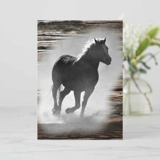 Wild Horse Galloping (Stehend Vorderseite)