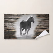 Wild Horse Galloping Badhandtuch Set (Handtuch)
