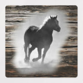 Wild Horse Galloping Etiketten (Design 2)