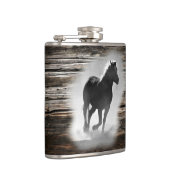 Wild Horse Galloping Flachmann (Rechts)