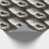 Wild Horse Galloping Geschenkpapier (Ecke)
