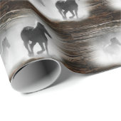 Wild Horse Galloping Geschenkpapier (Rolleneckpunkt)