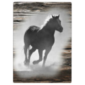 Wild Horse Galloping Klemmbrett (Rückseite)
