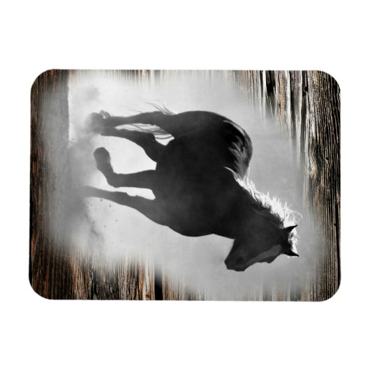 Wild Horse Galloping Magnet (Horizontal)