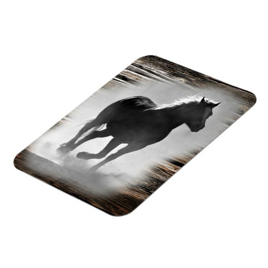 Wild Horse Galloping Magnet (Linke Seite)