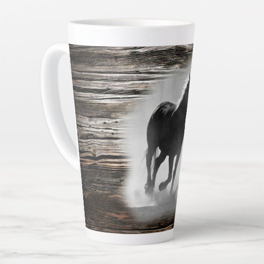 Wild Horse Galloping Milchtasse (Linke Ecke)