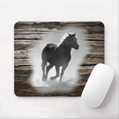 Wild Horse Galloping Mousepad (Mit Mouse)