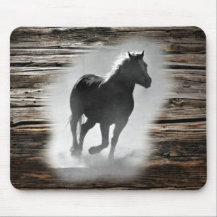 Wild Horse Galloping Mousepad