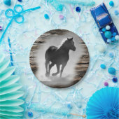 Wild Horse Galloping Pappteller (Party)