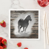 Wild Horse Galloping Serviette (Beispiel)