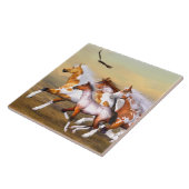 Wild Horse Herd Tile Fliese (Seite)
