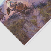 Wild Horse Hunters, 1913 von Charles Marion Russel Seidenpapier (Ausschnitt)