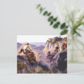 "Wild Horse Hunters" von Charles M Russell Postkarte (Stehend Vorderseite)