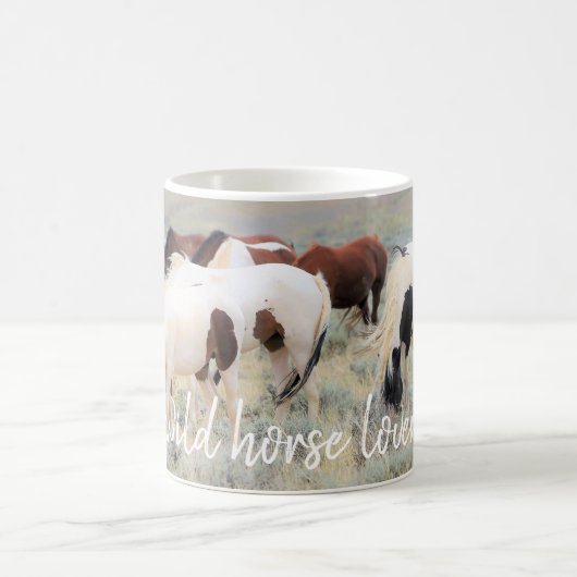 Wild Horse Lover Kaffeetasse (Mittel)