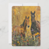 Wild Horse Meadow Einladung (Vorderseite)